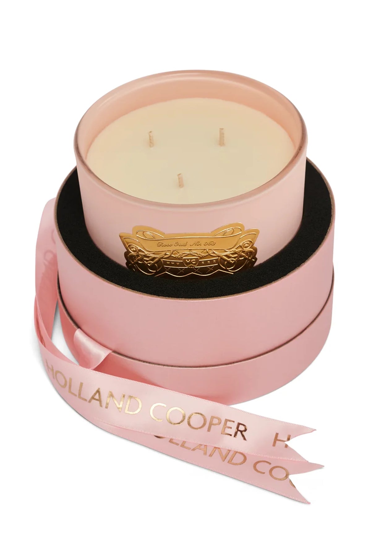 Holland Cooper Triple Wick Candle #Colour_Rose Oud