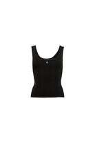 Holland Cooper Black Ruby Knitted Vest #Colour_Black