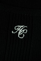Holland Cooper Black Ruby Knitted Vest #Colour_Black