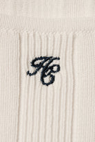 Holland Cooper White Ruby Knitted Vest #Colour_White