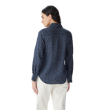 R.M. Williams Olney Print Linen Shirt #Colour_