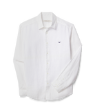 R.M. Williams Navy Newman Classic Linen Shirt #Colour_Navy