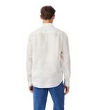 R.M. Williams Navy Newman Classic Linen Shirt #Colour_Navy