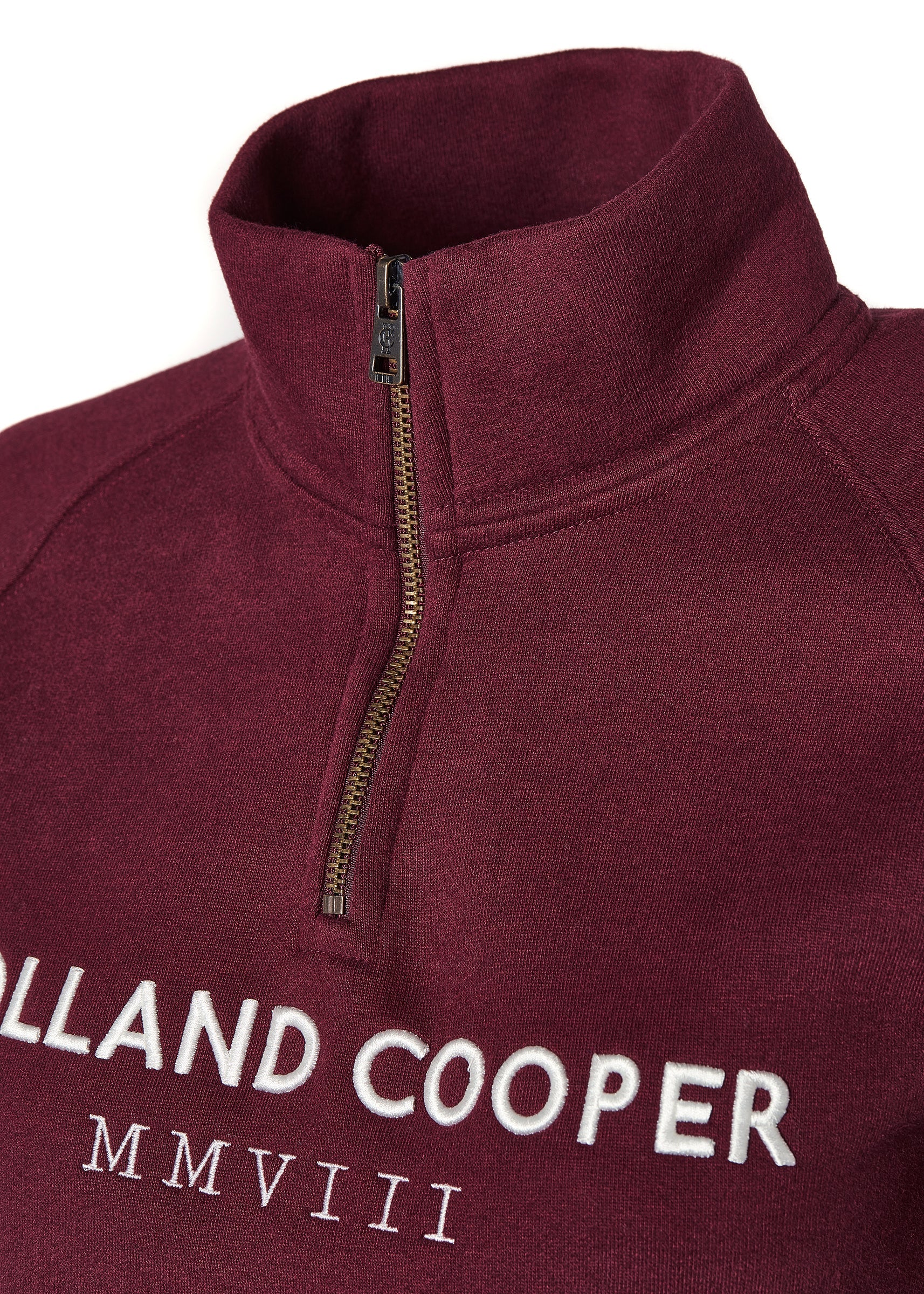 Sporting Heritage Zip -   henley merlot -  XL - View 159