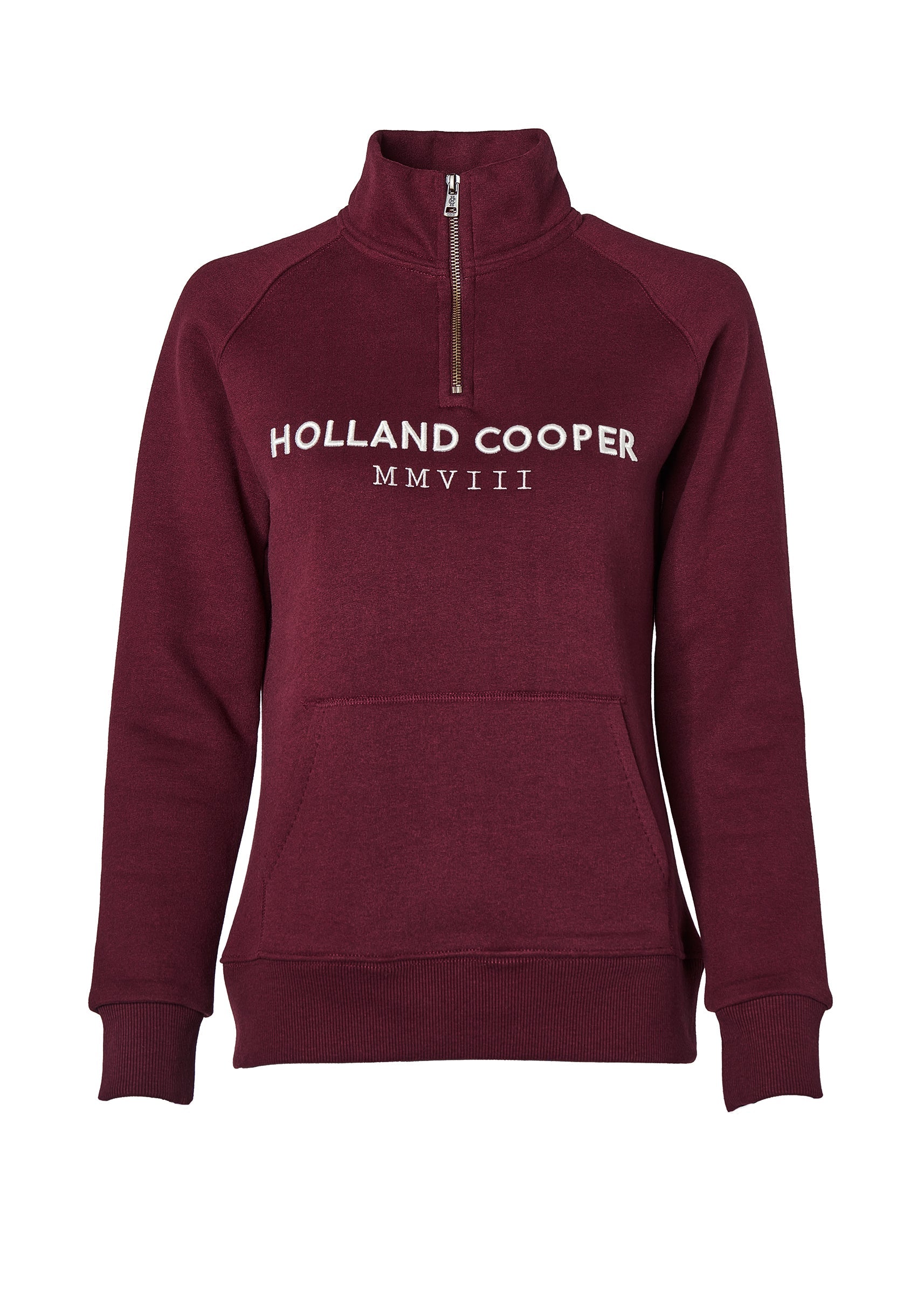 Sporting Heritage Zip -   henley merlot -  XL - View 153