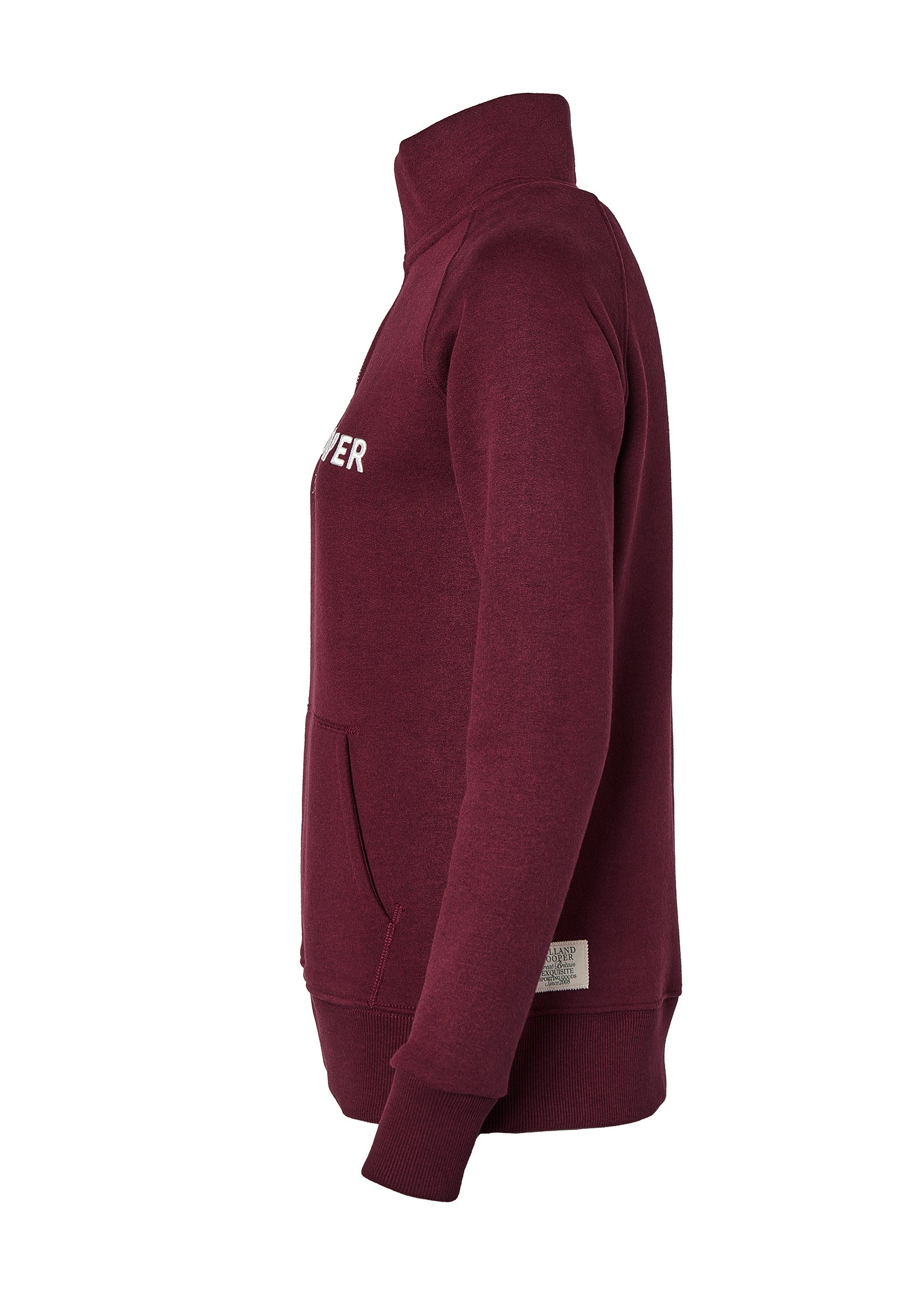 Sporting Heritage Zip -   henley merlot -  XL - View 158