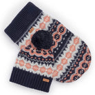 Barbour Case Fair Isle Dog Gift Set #Colour_Pink/Navy