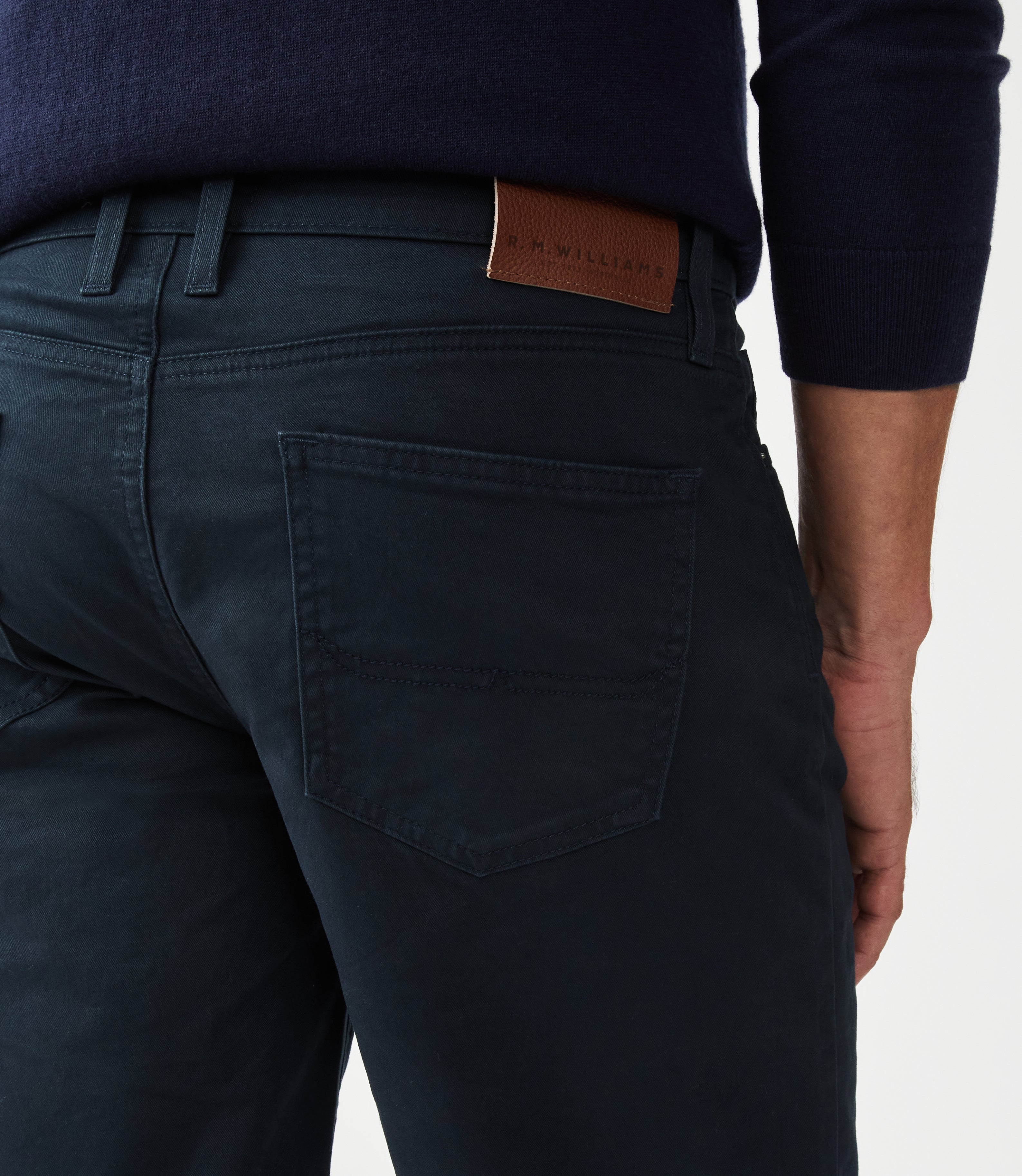 R.M. Williams Navy Nicholson Short #Colour_Navy
