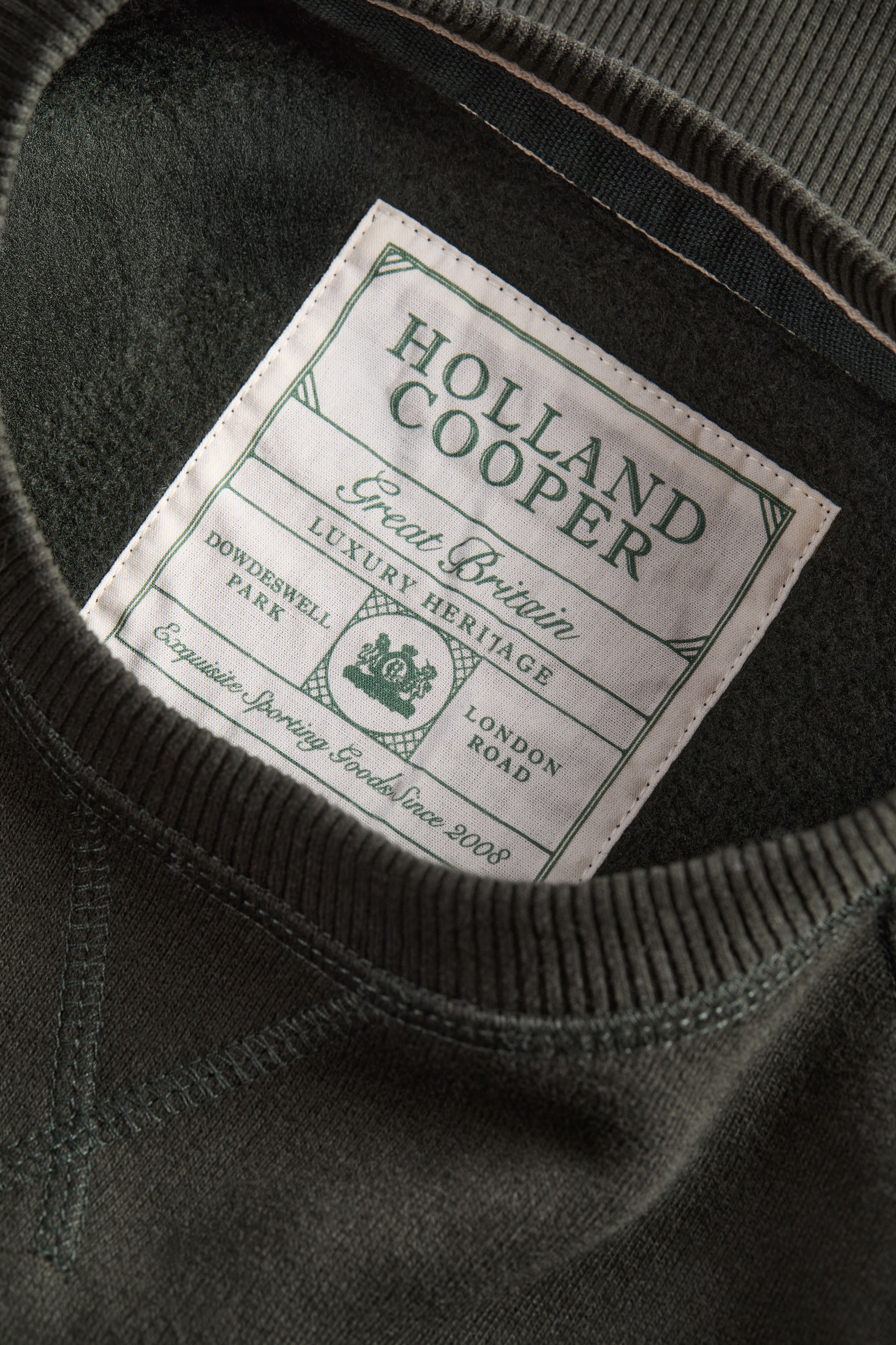 Script Crew Sweat -   racing green -  XL - View 40