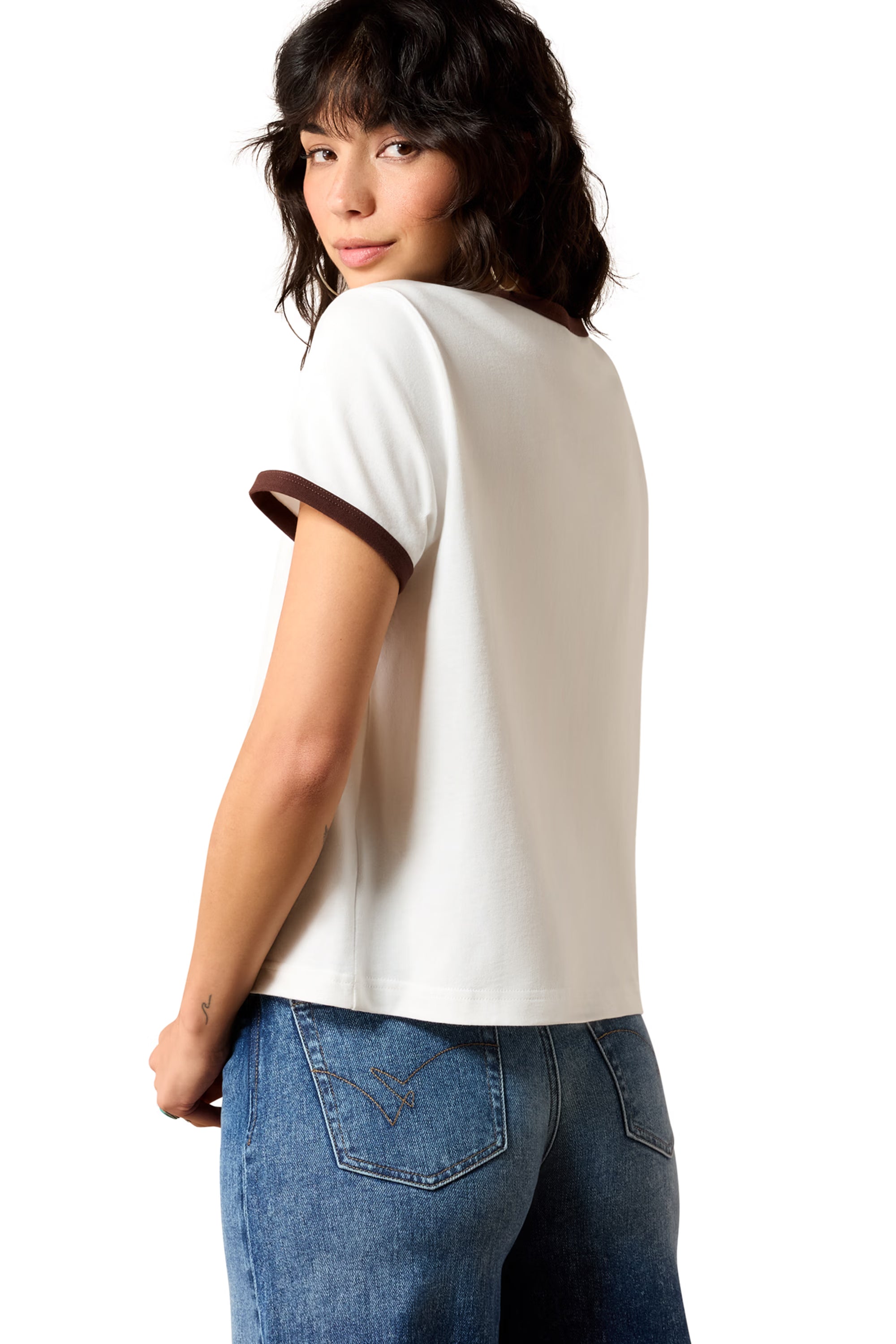 Ariat Sundance T-Shirt #Colour_Parchment