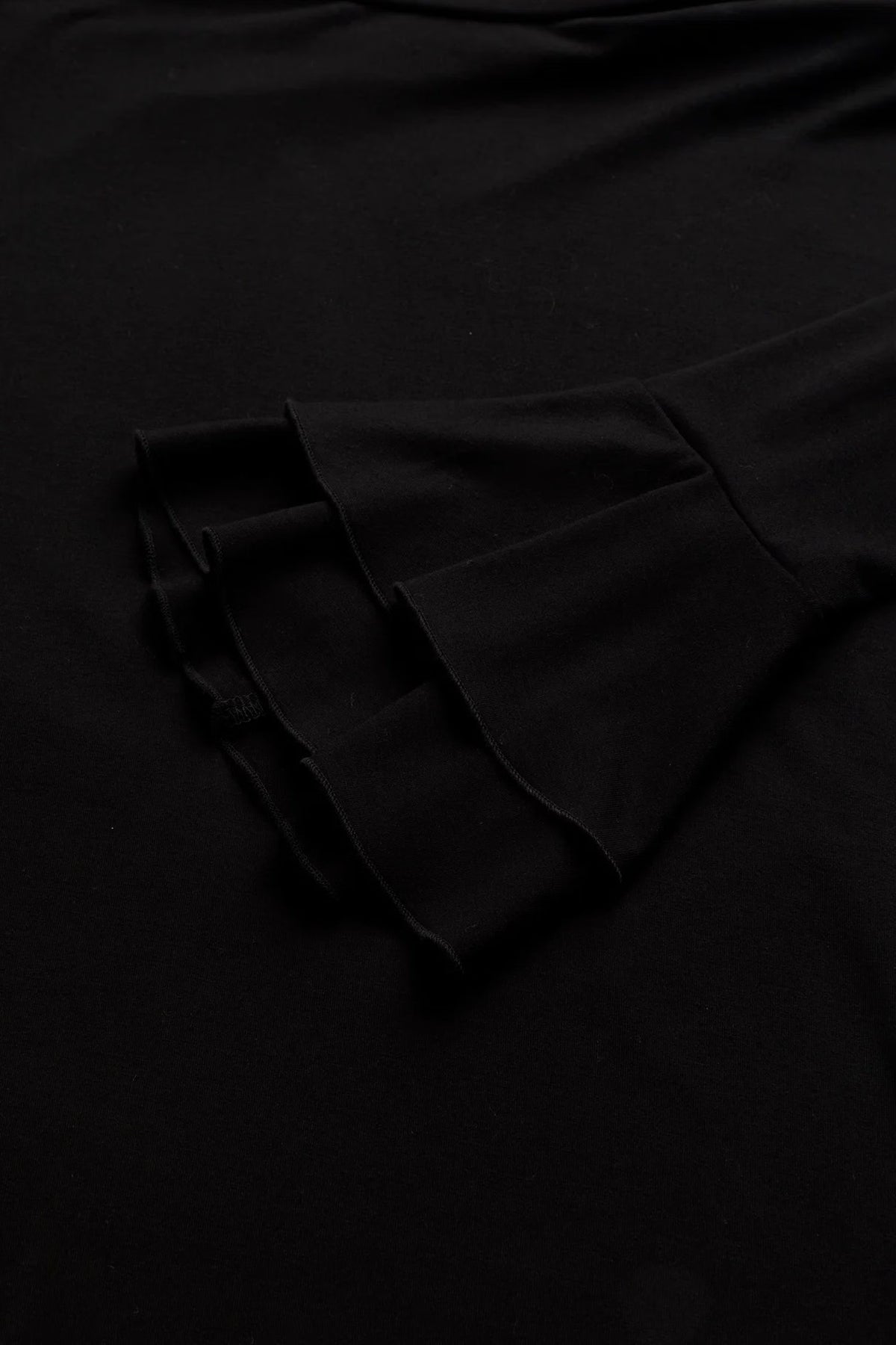 Holland Cooper Supersoft Fluted Roll Neck Top #Colour_Black
