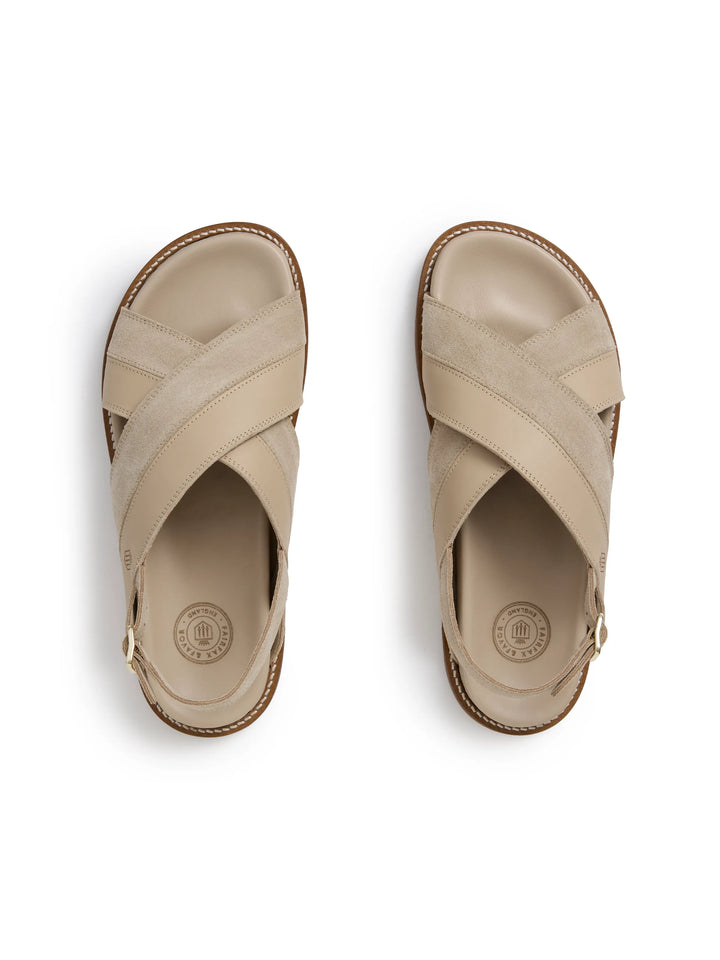 Fairfax & Favor Stone Dunwich Sandal #Colour_Stone