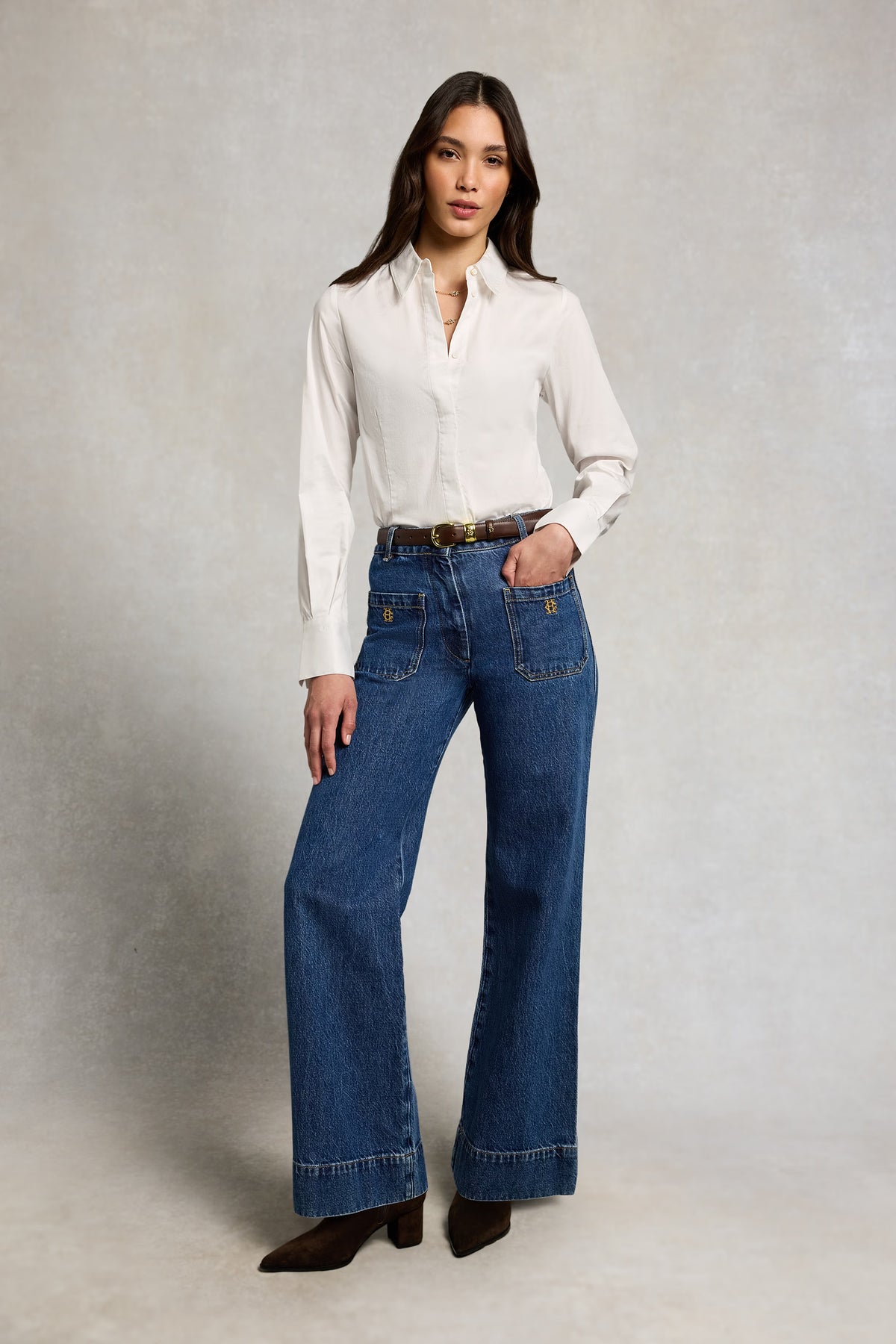 Tailored Flared Jean