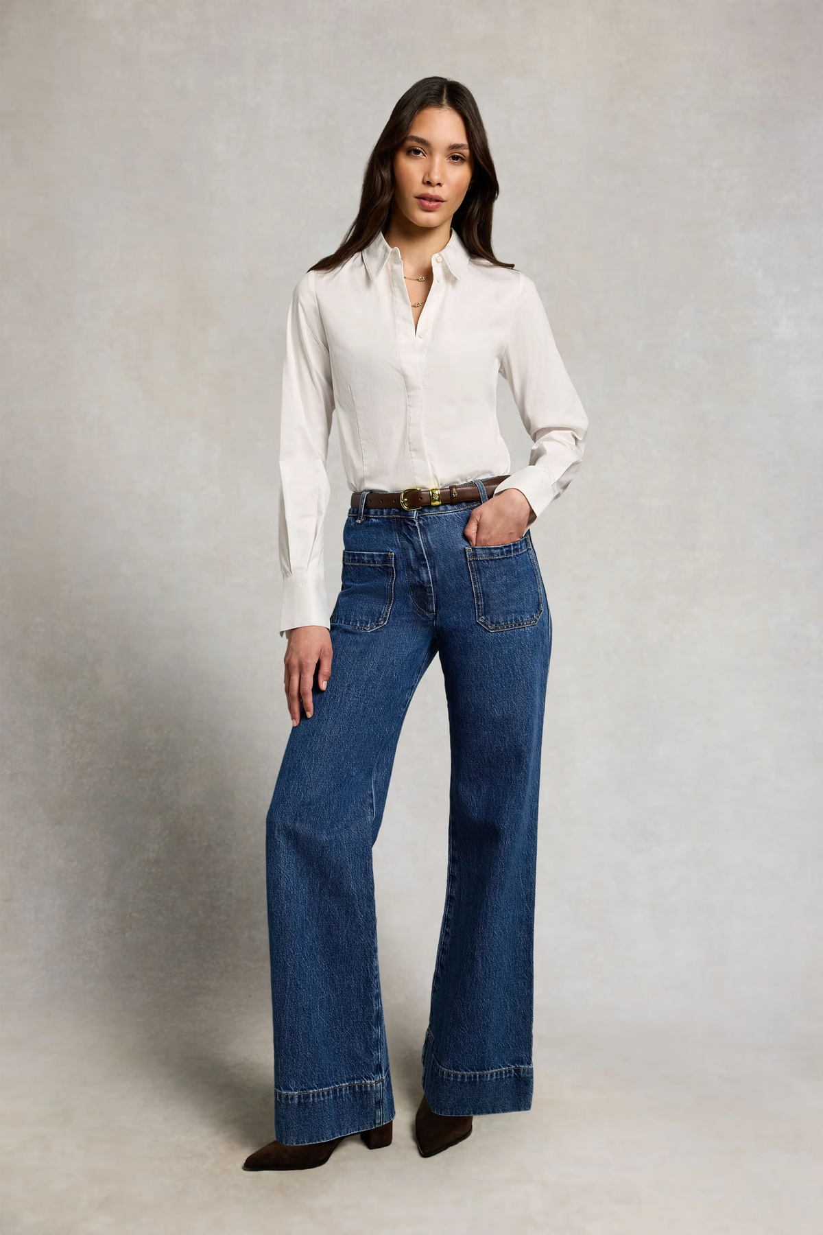 Tailored Flared Jean