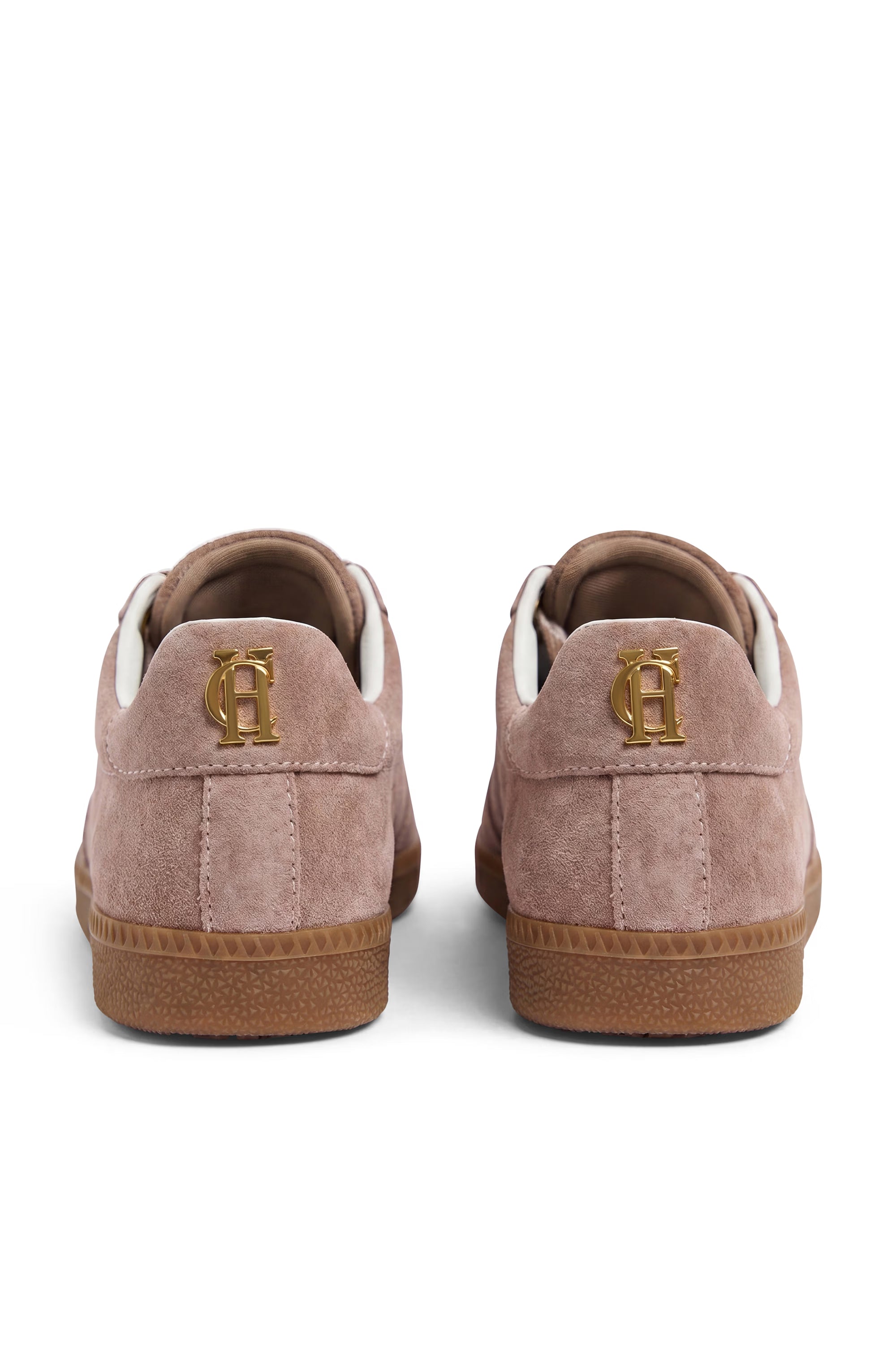 Holland Cooper Knightsbridge Court Trainer #Colour_Taupe Suede