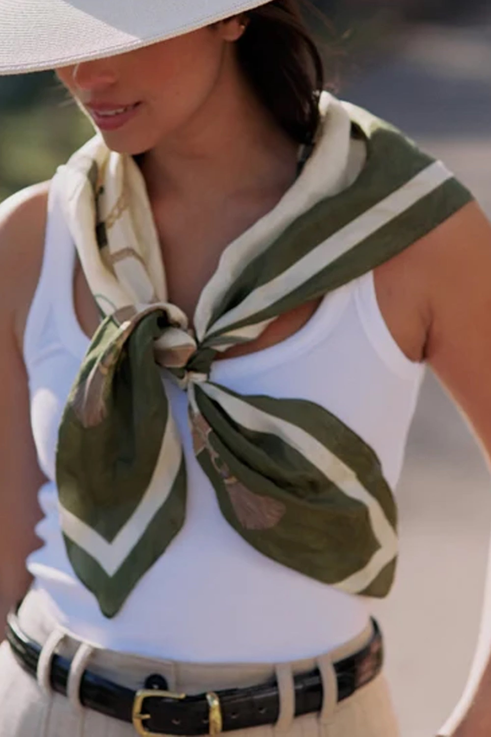 The Melford Silk Scarf