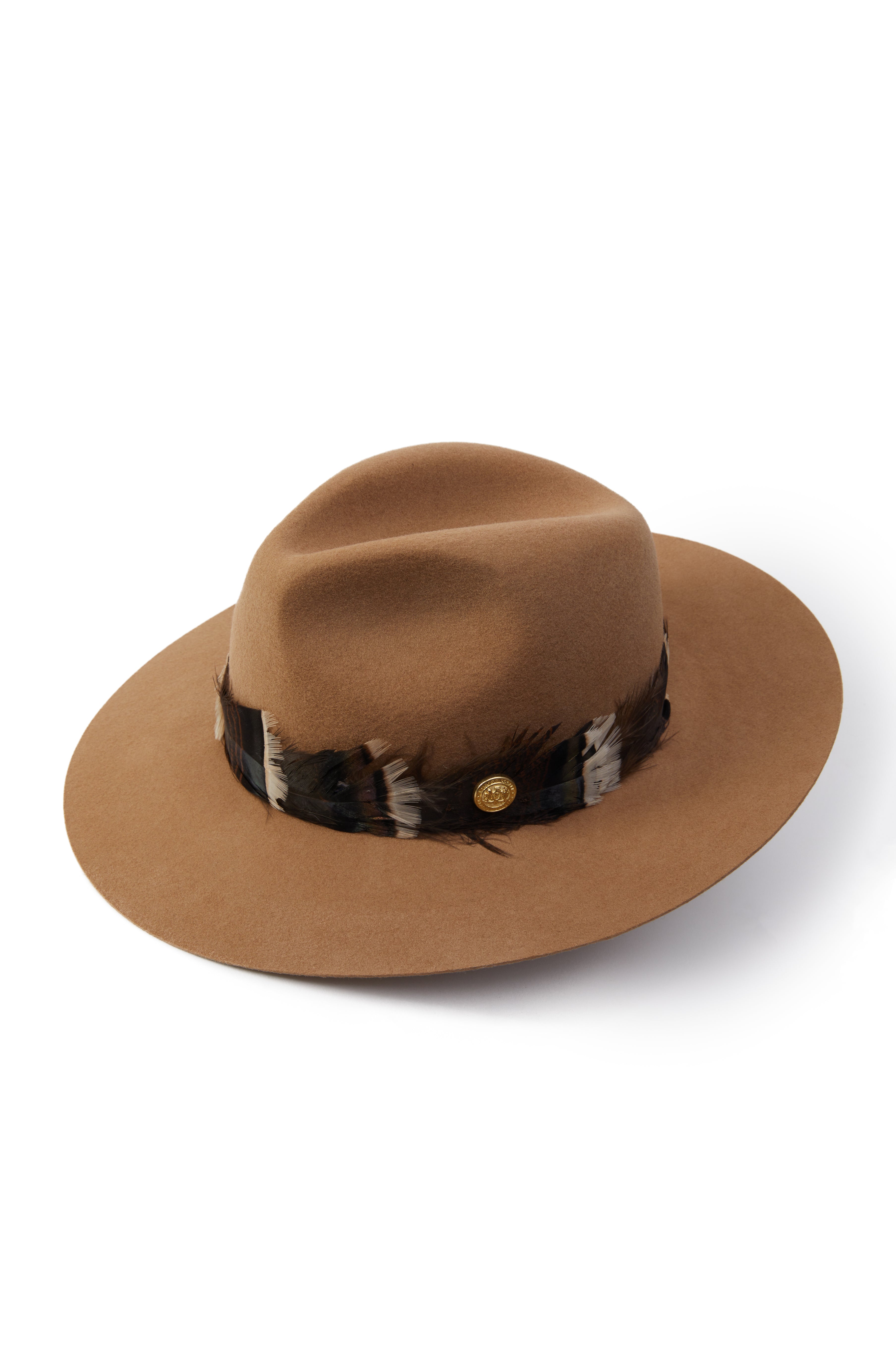 Trilby Hat -    camel -  L - View 126