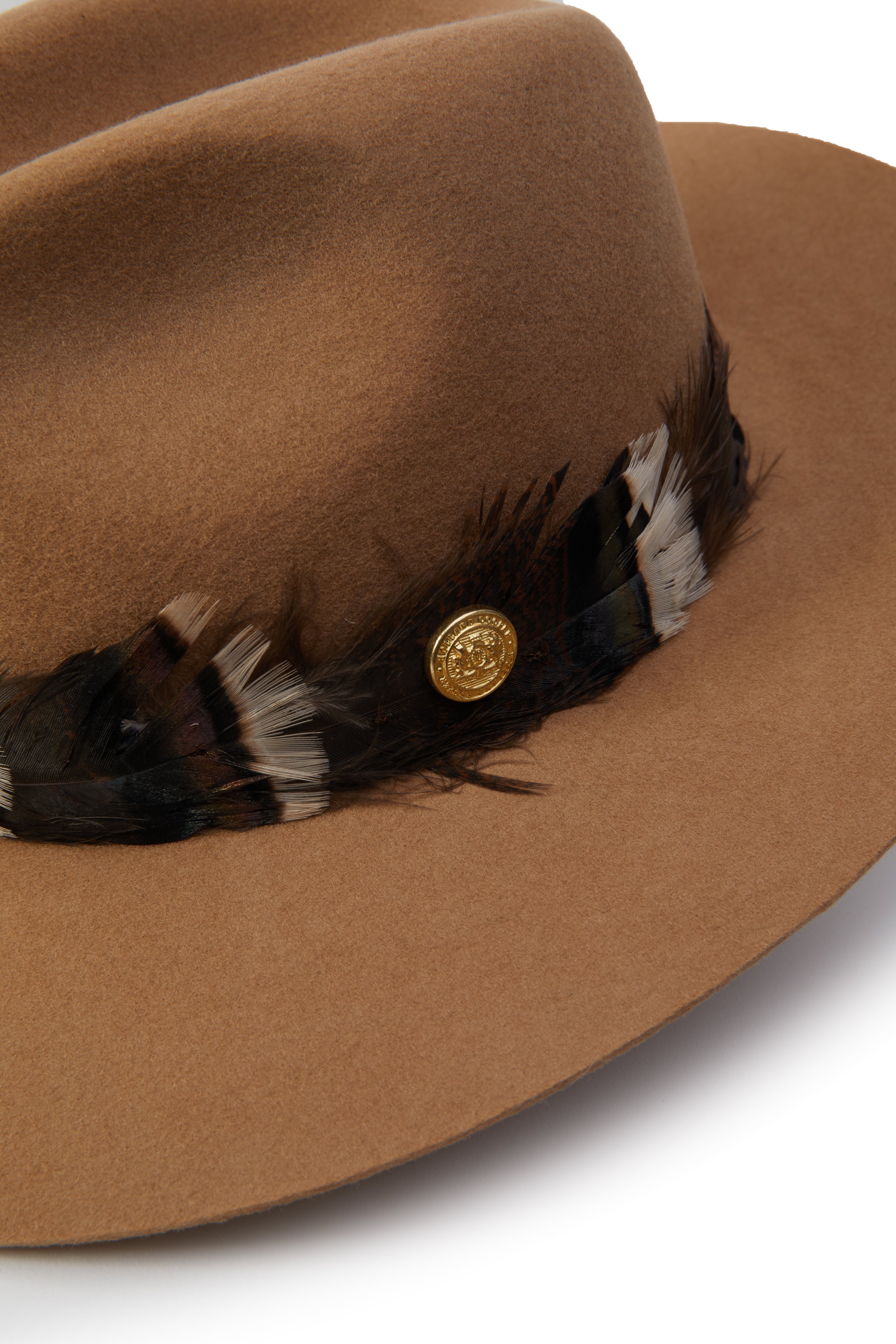 Trilby Hat -    camel -  L - View 132