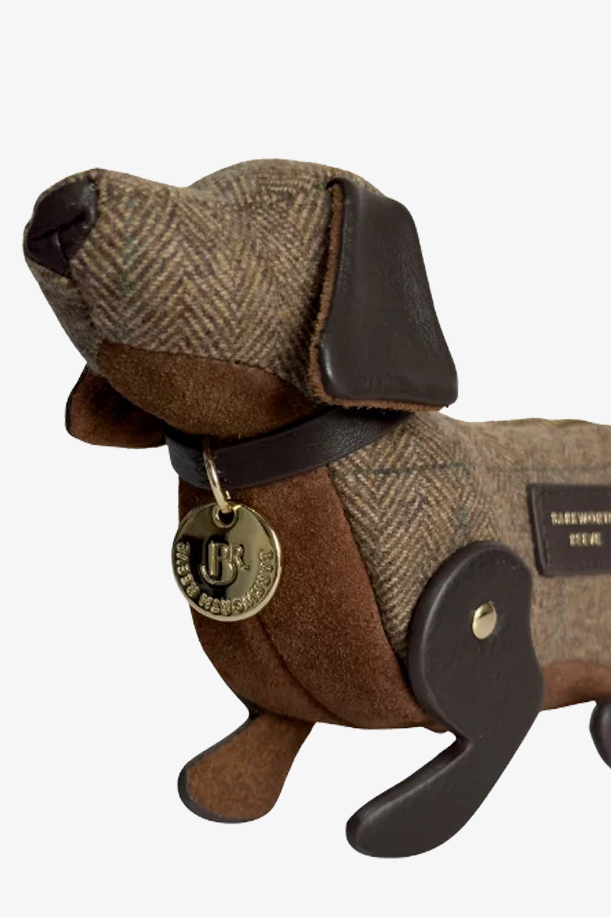 Barkworth Reeve Doogle the Puppy Purse #Colour_Tweed & Suede