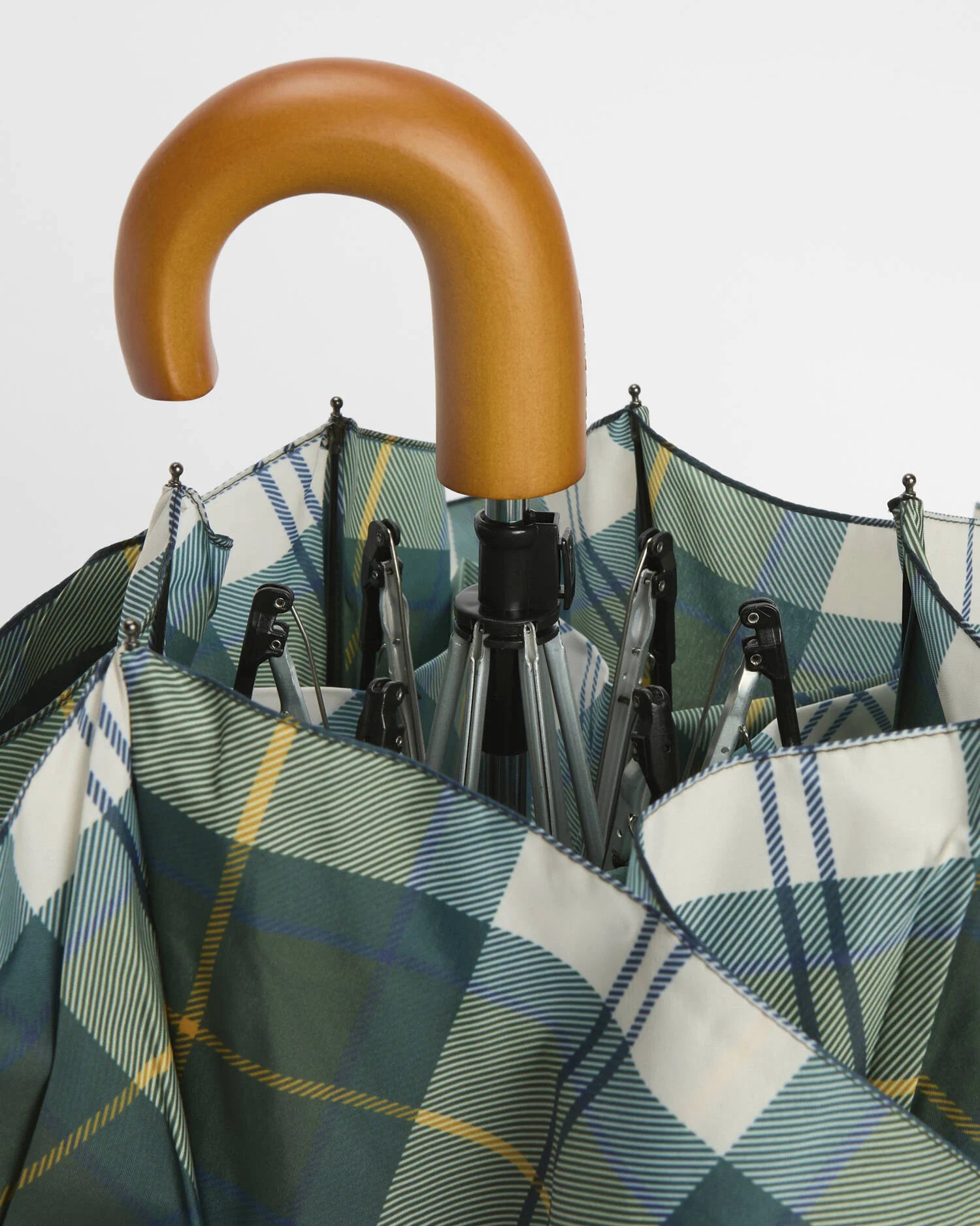 Barbour Ancient Tartan Tartan Mini Umbrella #Colour_Ancient Tartan