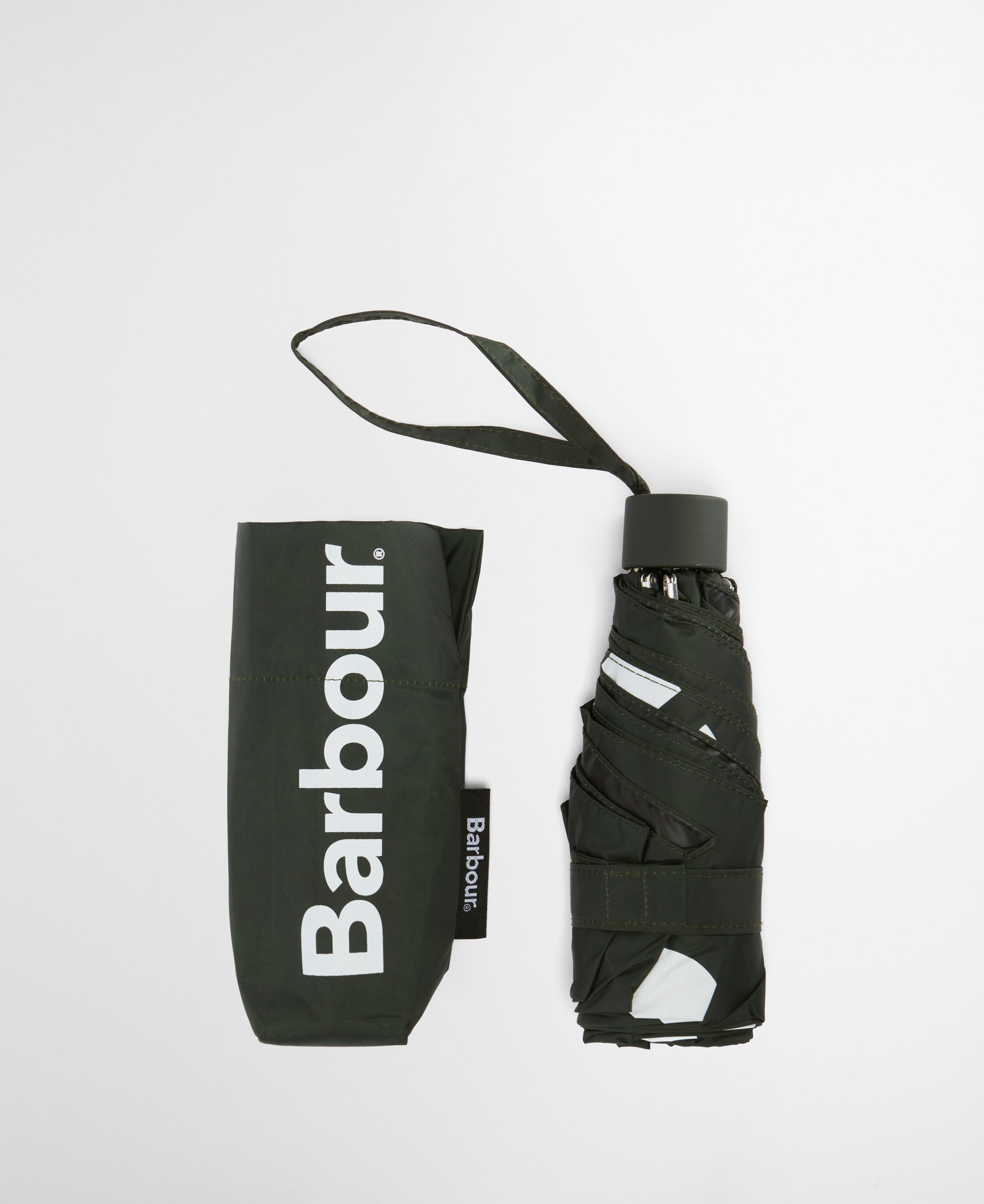 Barbour Barbour Green Barbour Logo Mini Umbrella #Colour_Barbour Green