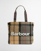 Barbour Dress Tartan Telfield Tartan Tote Bag #Colour_Dress Tartan