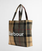 Barbour Dress Tartan Telfield Tartan Tote Bag #Colour_Dress Tartan