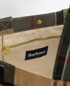Barbour Dress Tartan Telfield Tartan Tote Bag #Colour_Dress Tartan