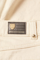 Utility Denim Shorts -    oatmeal - 16 - View 100