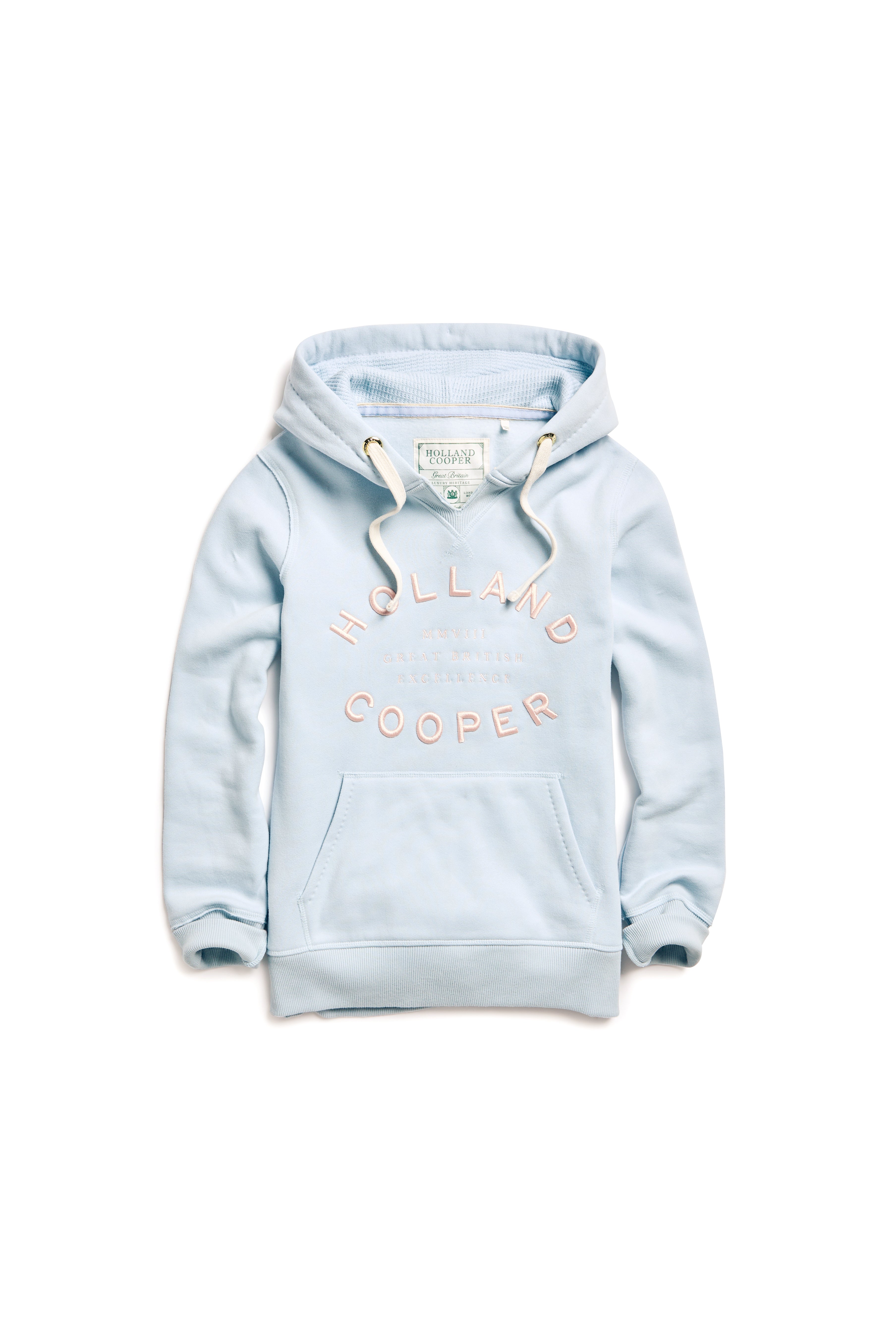 Varsity Hoodie -   pale blue -  XL - View 118