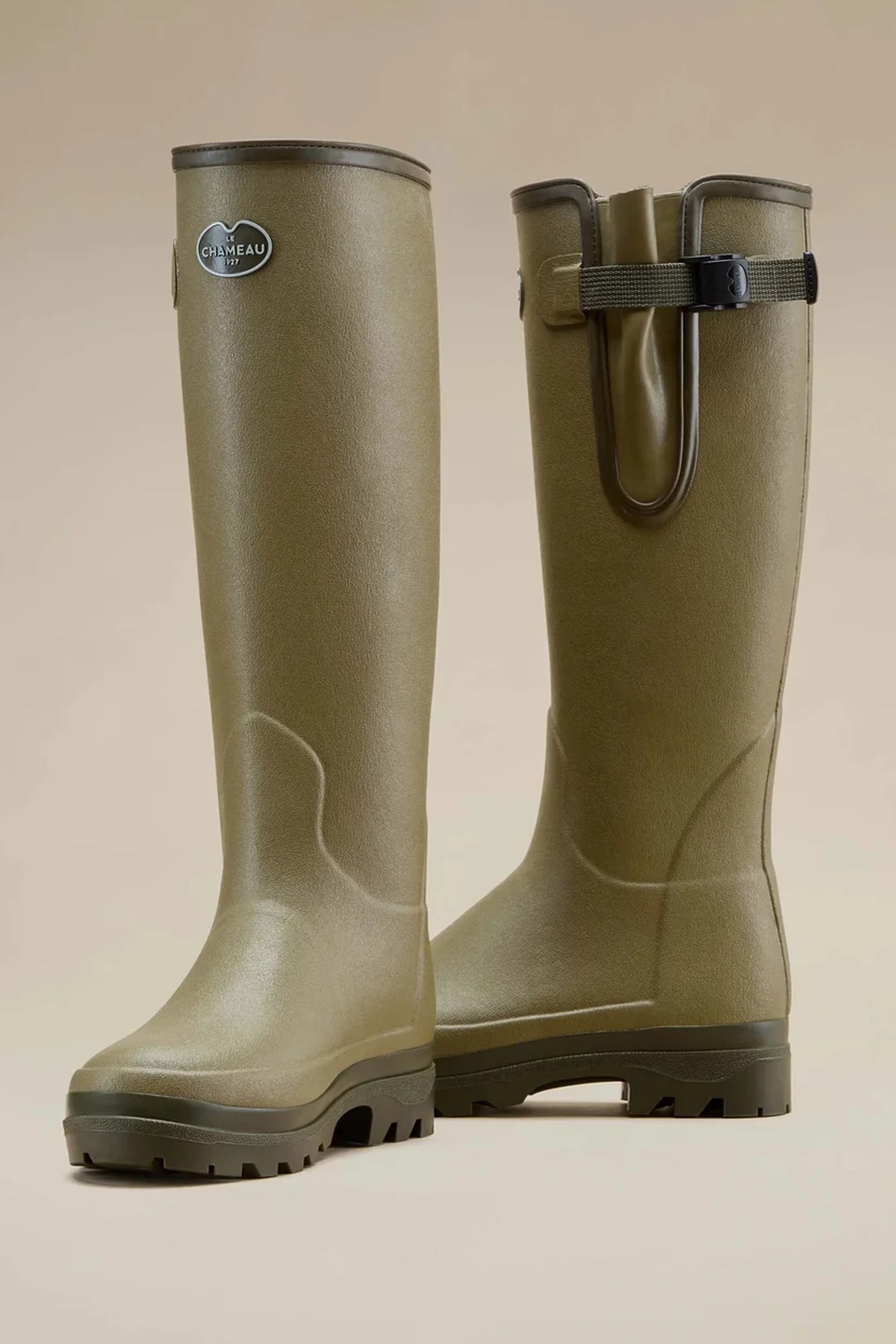 Le Chameau Women's Vierzonord Neoprene Lined Wellington Boot #Colour_Vert Vierzon