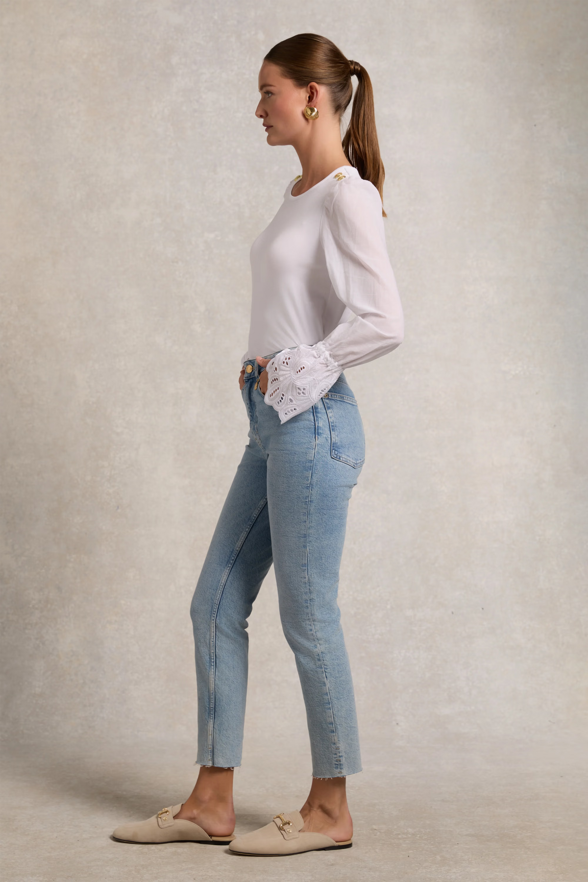 High Rise Slim Jean