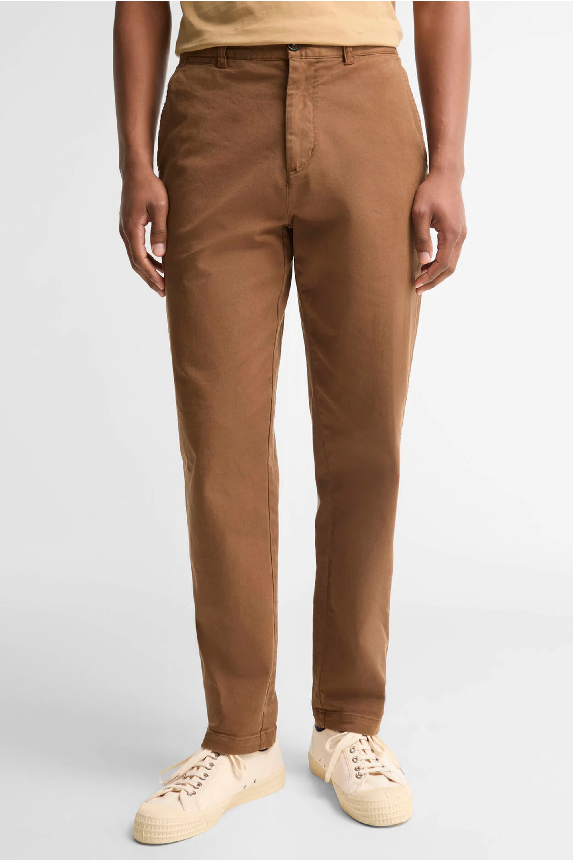 Barbour Washed Twill Tailored Trouser #Colour_Washed Stone