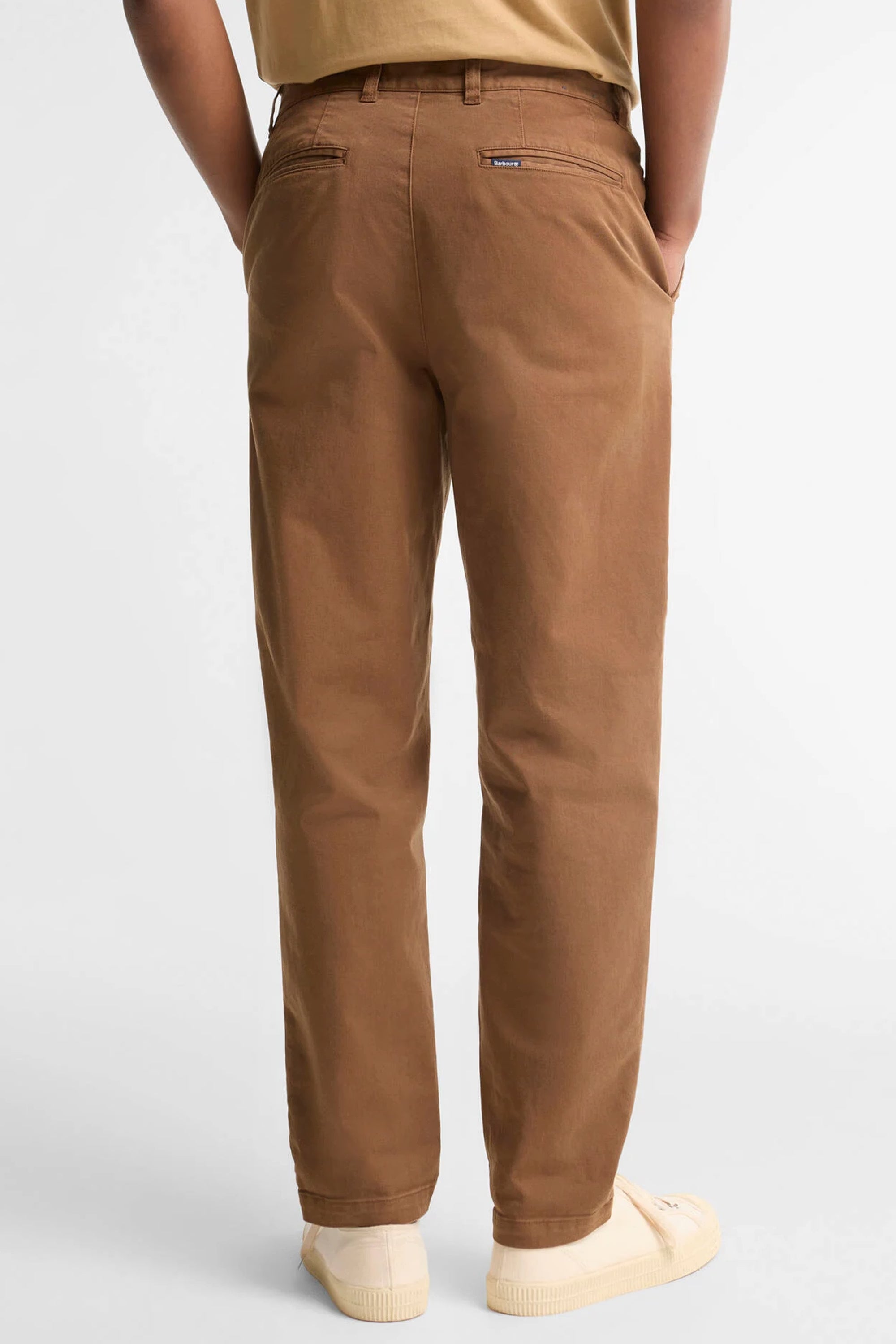 Barbour Washed Twill Tailored Trouser #Colour_Washed Stone