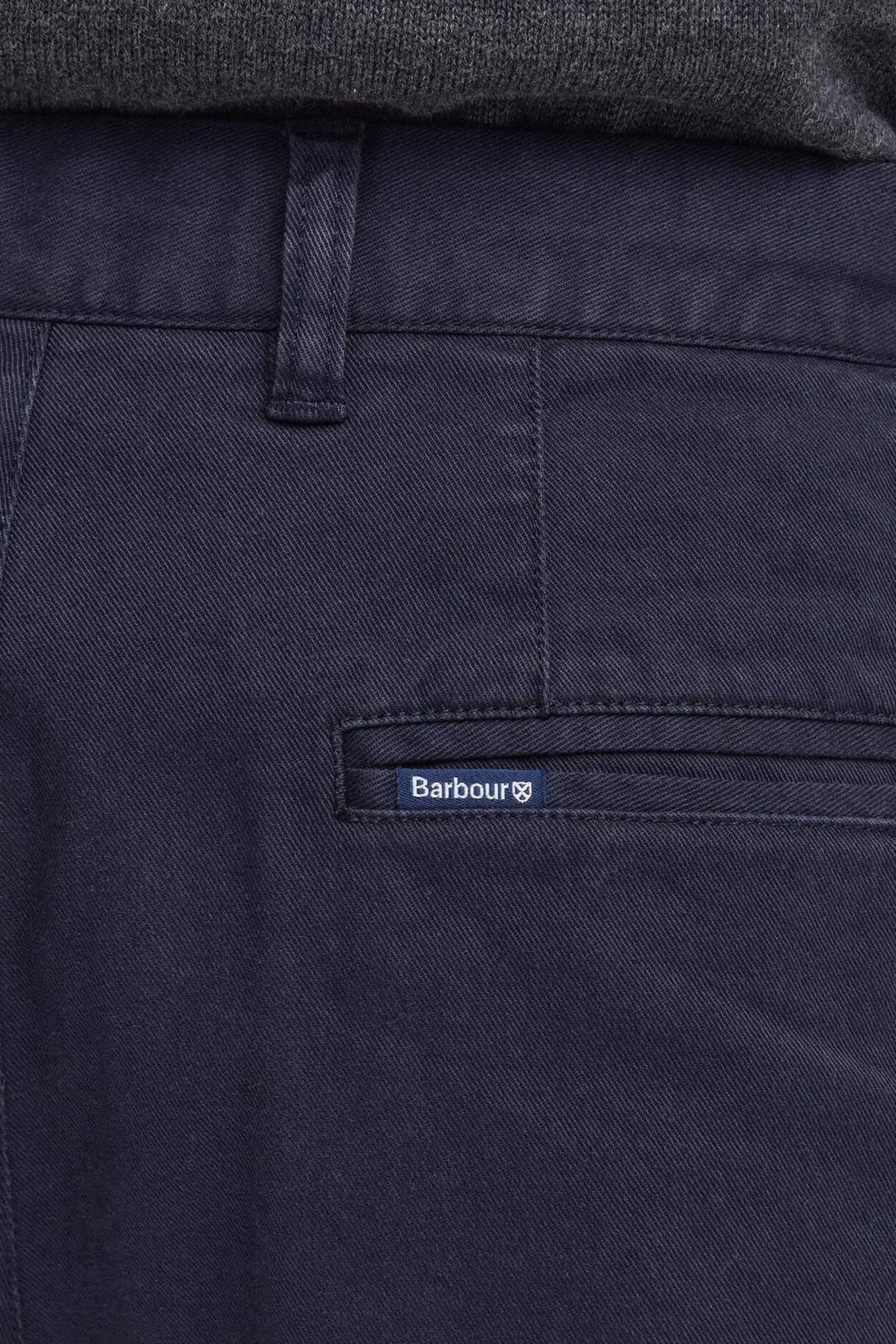 Barbour Washed Twill Tailored Trouser #Colour_Navy