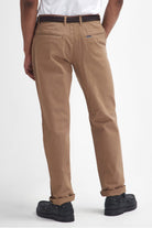 Barbour Washed Twill Tailored Trouser #Colour_Stone