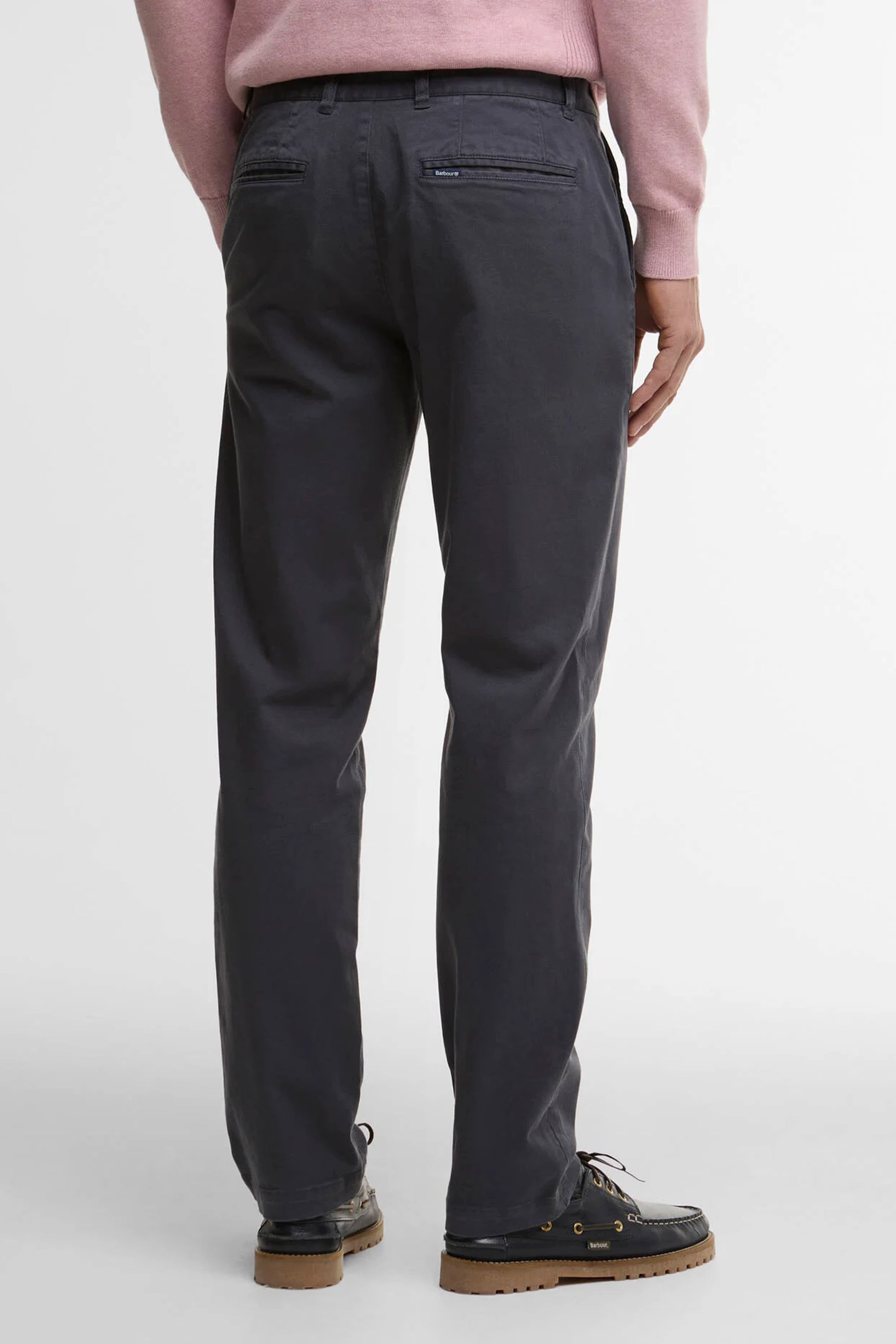 Barbour Washed Twill Tailored Trouser #Colour_Washed Navy