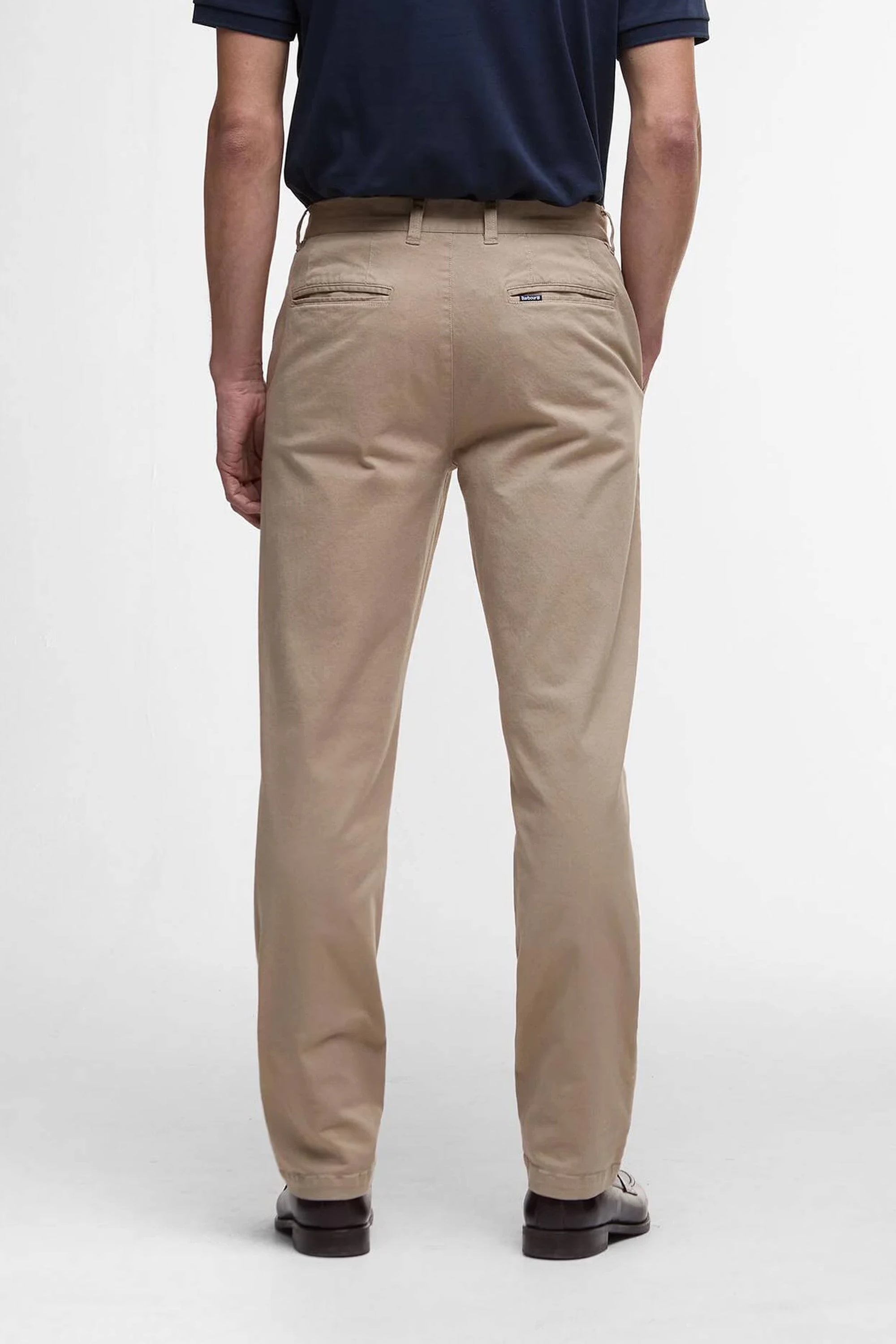 Barbour Washed Twill Tailored Trouser #Colour_Washed Stone