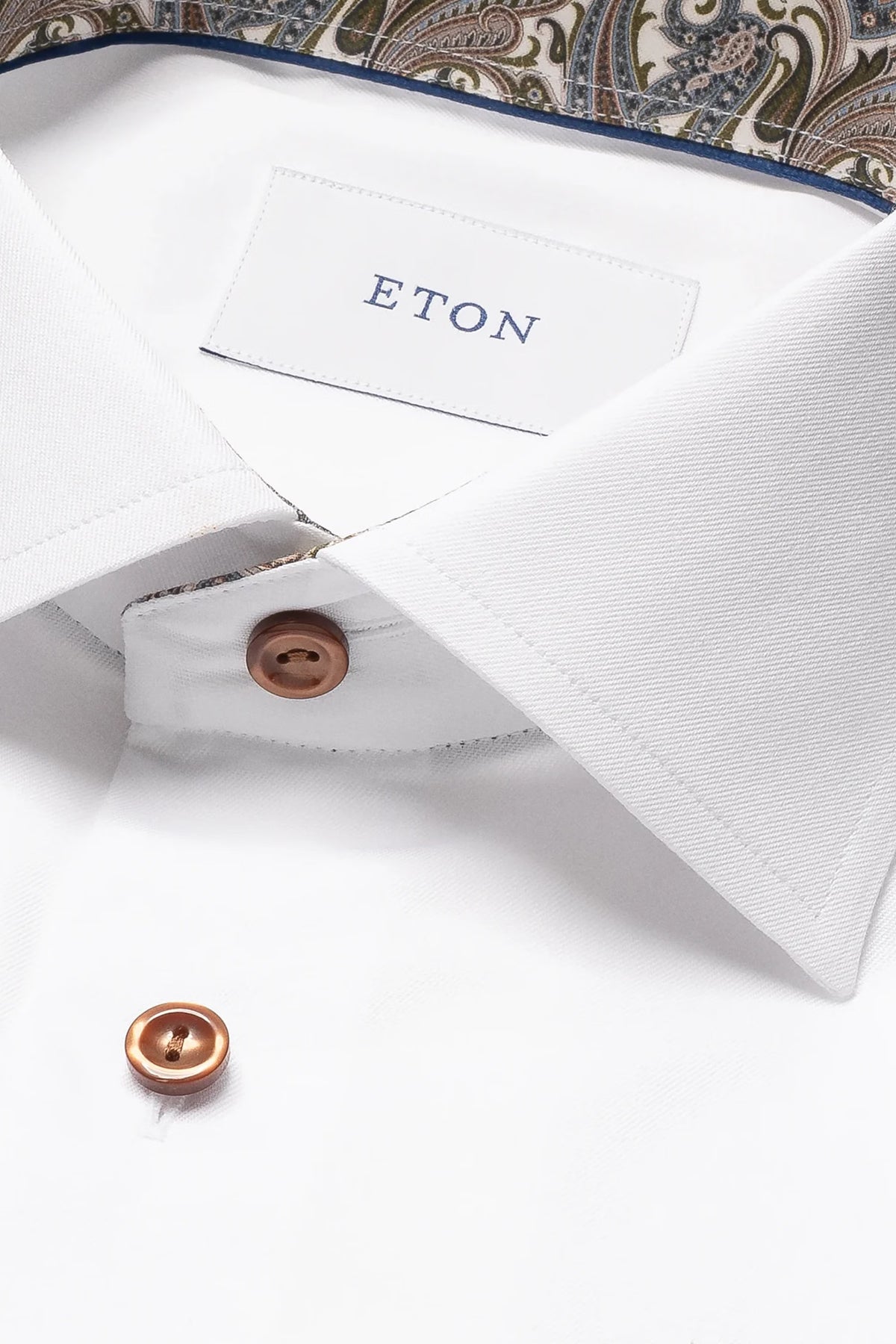 Paisley Effect Signature Twill Shirt