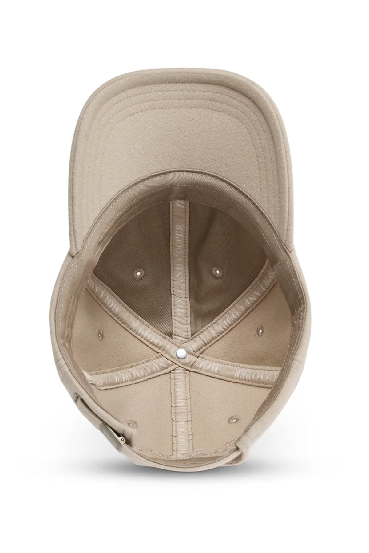 Holland Cooper Wool Heraldic Cap #Colour_Cream