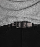 Loake Dark Brown Philip Leather Belt #Colour_Dark Brown