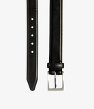 Loake Black Philip Leather Belt #Colour_Black