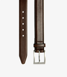 Loake Dark Brown Philip Leather Belt #Colour_Dark Brown