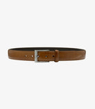 Loake Dark Brown Philip Leather Belt #Colour_Dark Brown