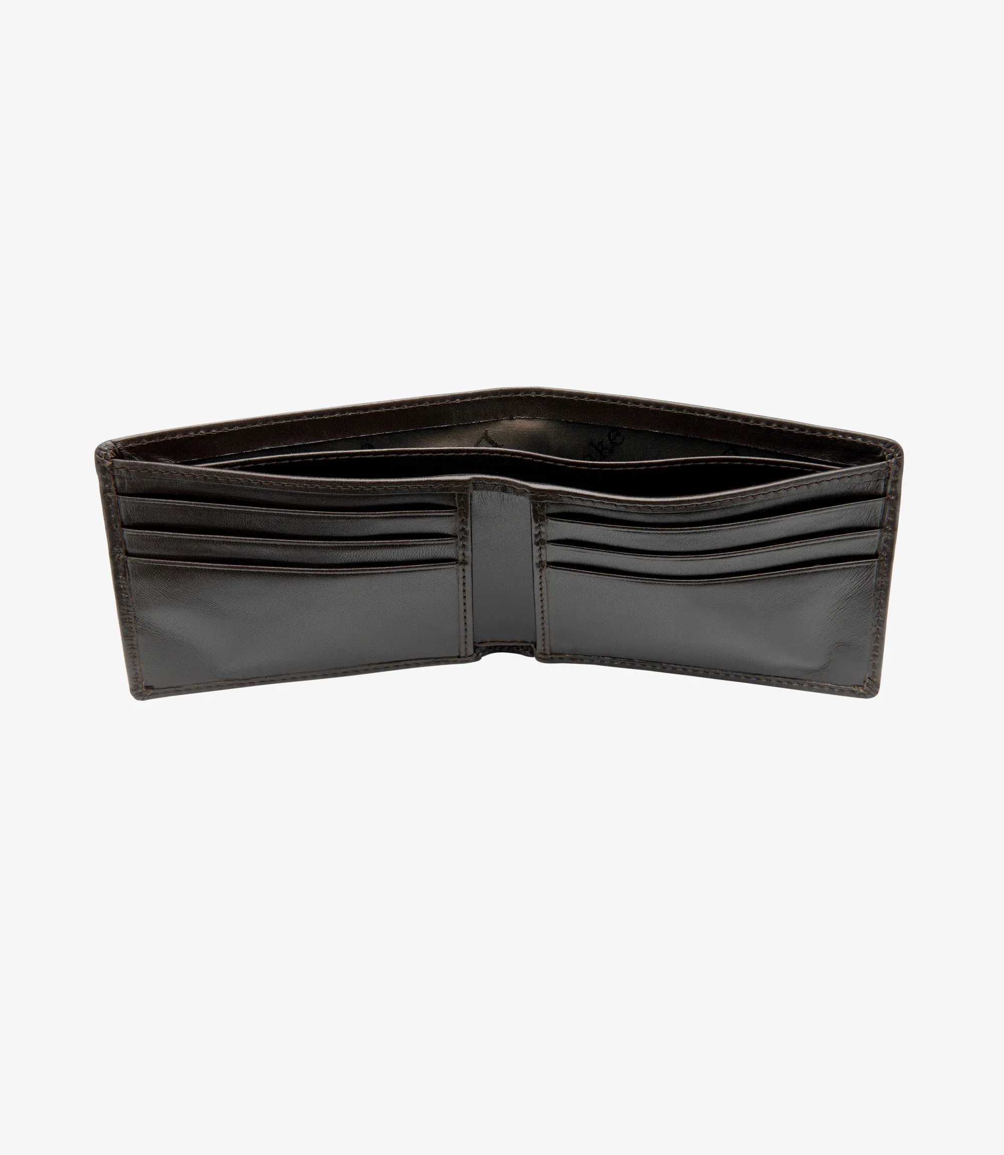 Loake Black Aldgate Card Wallet #Colour_Black