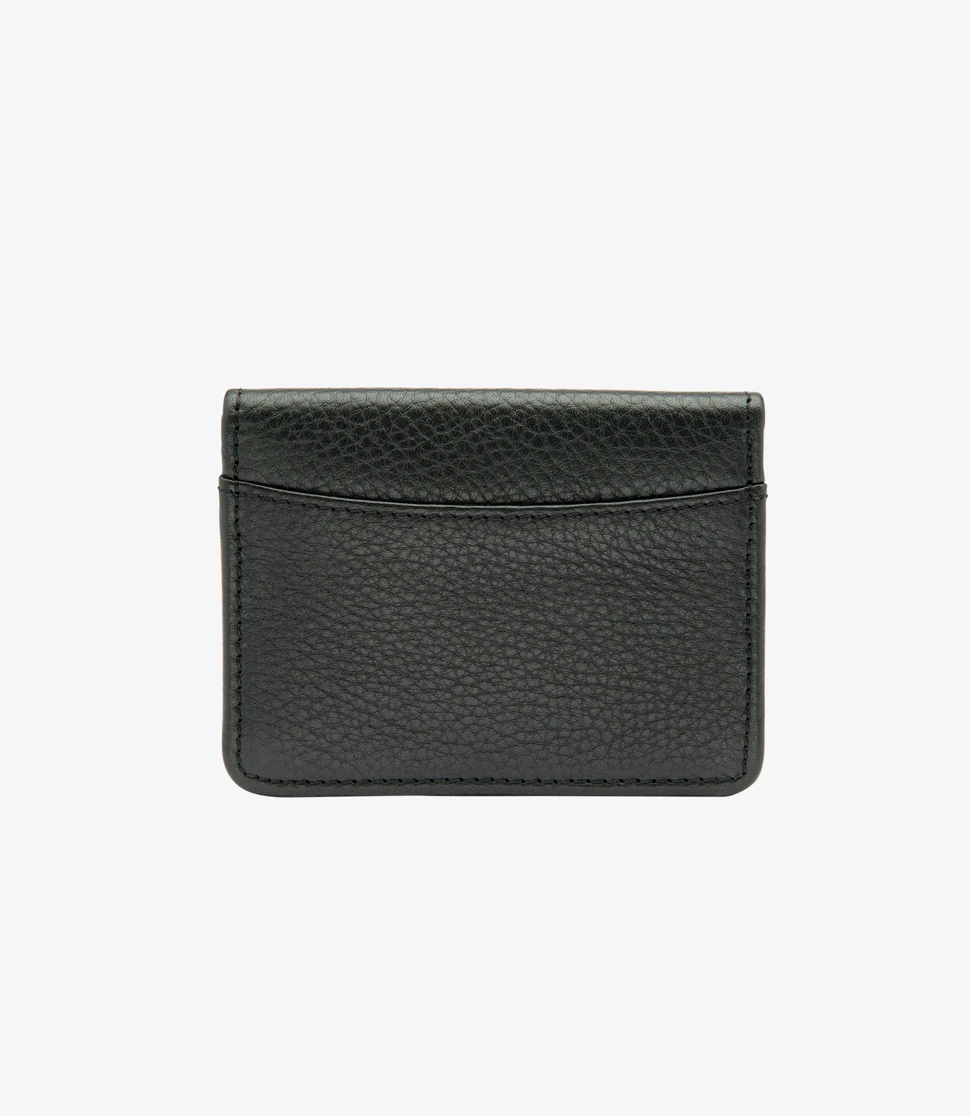 Loake Black Fenchurch Card Holder #Colour_Black