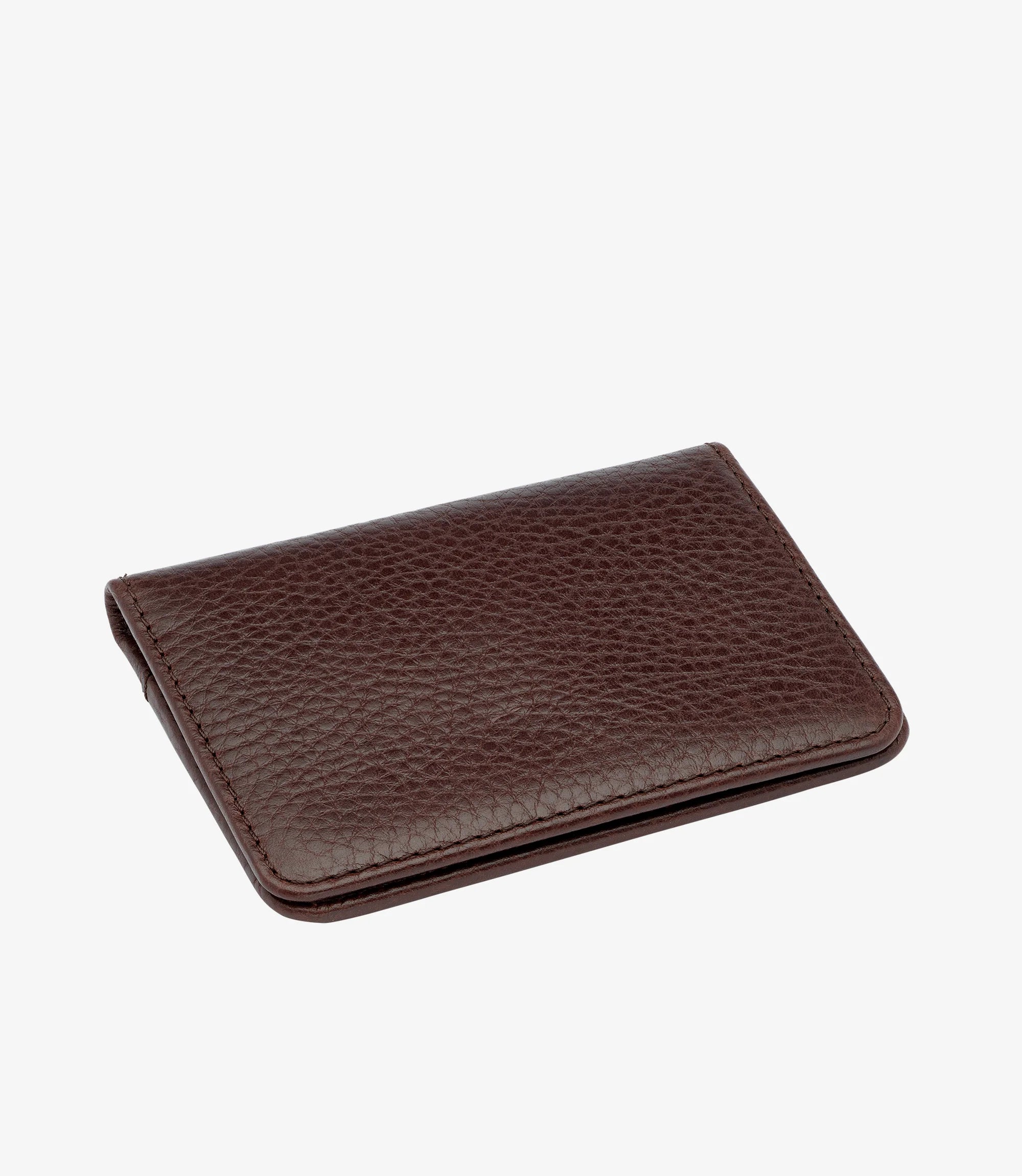 Loake Dark Brown Fenchurch Card Holder #Colour_Dark Brown