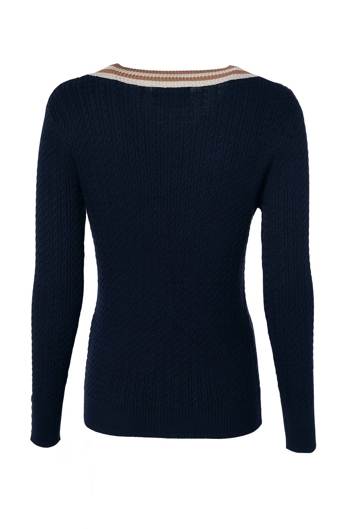 Holland Cooper Zoe Knit #Colour_Ink Navy