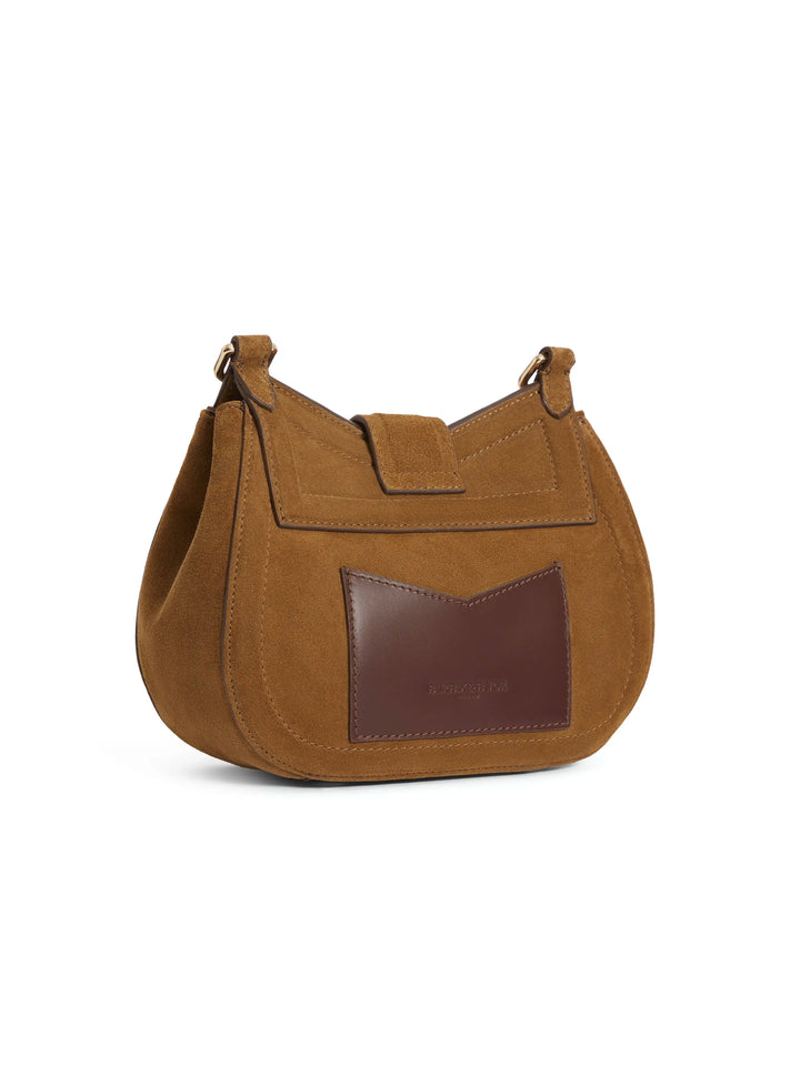 Fairfax & Favor Tan Suede Langham Messenger Bag #Colour_Tan Suede
