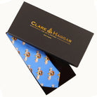 Clare Haggas Silk Tie High Flyer #Colour_Cobolt Blue